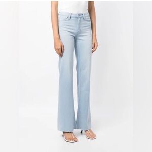 🔥PAIGE Light Blue Leenah Wide Leg Jeans 29/ EXCELLENT ! 🔥
